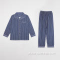 Pijamas de seda de poliéster para lounge de uso em casa